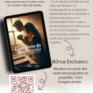 Imagem de capa para o Ebook 8 dias de oração na madrugada 