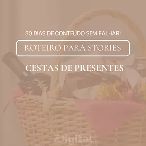 Imagem de capa para o Curso online Roteiro para Stories - Cestas
