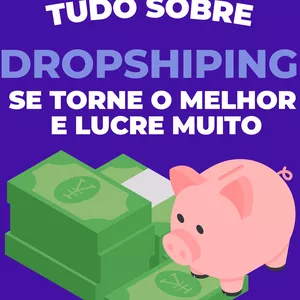 Imagem de capa para o Ebook TUDO SOBRE DROPSHIPPING SE TORNE O MELHOR E LUCRE MUITO 