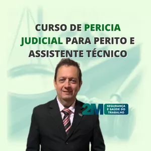 Imagem de capa para o Curso online Curso de Perícia Judicial para Perito e Assistente Técnico - 2M SST
