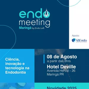 Imagem de capa para o Evento presencial EndoMeeting 2025