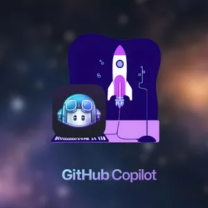 Imagem de capa para o Curso online Acelerando o Desenvolvimento com GitHub Copilot