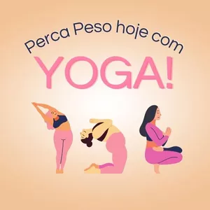 Imagem de capa para o Ebook Perca peso hoje com Yoga!