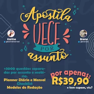 Imagem de capa para o Ebook Uece por Assunto 2.0