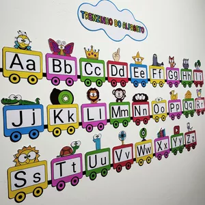 Imagem de capa para o Ebook Trenzinho do Alfabeto