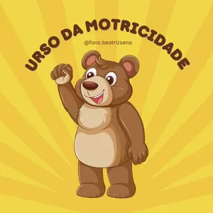 Imagem de capa para o Ebook Urso da Motricidade – Prancheta Lúdica para Treino Orofacial Infantil