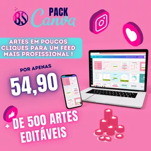 Imagem de capa para o Serviço online BS PACK CANVA