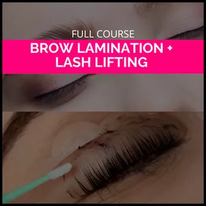 Cover image for Online course BROW LAMINATION + LASH LIFTING! IN