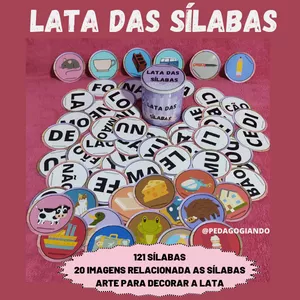 Imagem de capa para o Ebook LATA DAS SÍLABAS 