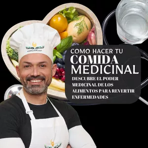 Imagen de portada para Curso online Como hacer tu Comida Medicinal.
