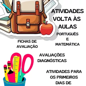 Imagem de capa para o Ebook ATIVIDADES VOLTA ÀS AULAS 4º ANO