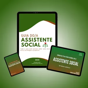 Imagem de capa para o Ebook Guia do/a Assistente Social + BÔNUS Exclusivo