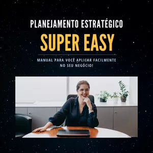 Imagem de capa para o Ebook Guia Rápido de Planejamento Estratégico: Técnicas Essenciais para empreendedores iniciantes + 1h de Consultoria Online! 
