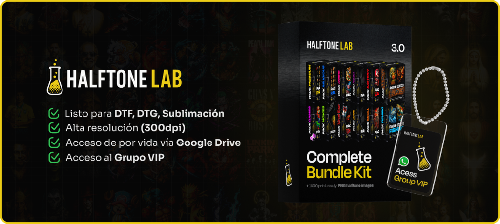 Halftone Lab - Kit Completo 3.0