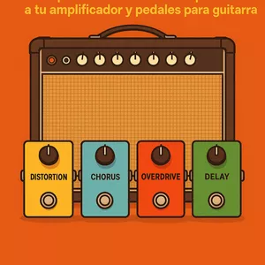 Imagen de portada para Ebook Domina Tu Sonido. La guía rockstar de pedales para guitarra.