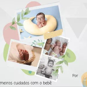 Imagem de capa para o Ebook Futuras mamães - Primeiros cuidados com o bebê