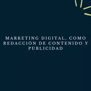 Imagen de portada para Curso online Marketing digital, como redacción de contenido y publicidad