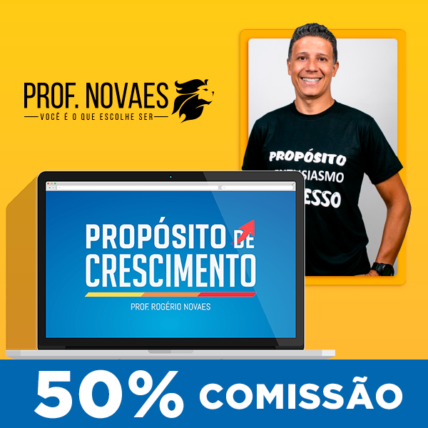 Imagem do curso Propósito de Crescimento - Rogério Novaes