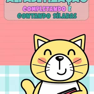 Imagem de capa para o Ebook Alfabetização: Completando e Contando Sílabas 