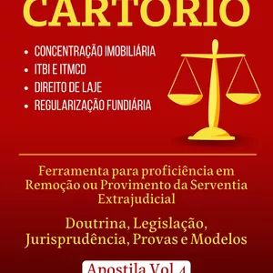 Imagem de capa para o Ebook Concurso de Cartório 2024 - V. 4 - Lei 14.382/2022 -ITBI - ITMCD - Laje Concentração Imobiliária