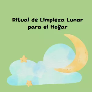 Imagen de portada para Ebook Ritual de Limpieza Lunar para el Hogar