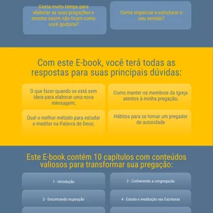 Imagem de capa para o Ebook E-BOOK  PARA CRISTAOS