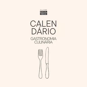 Imagem de capa para o Ebook Calendário Culinária/Gastronomia