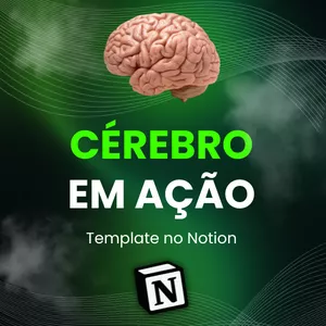 Imagem de capa para o Curso online Cérebro em Ação: Template Produtivo do Notion