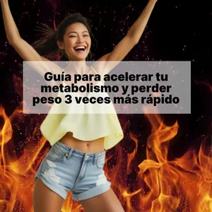 Imagen de portada para Curso online Guía para acelerar tu metabolismo y perder peso 3 veces más rápido