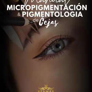 Imagen de portada para Ebook Guía Micropigmentación y Pigmentologia de Cejas