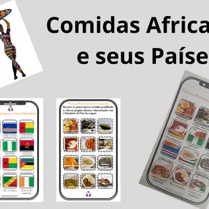 Imagem de capa para o Ebook Comidas Africanas e seus Países de origem: Construção de um Smartphone Culinário