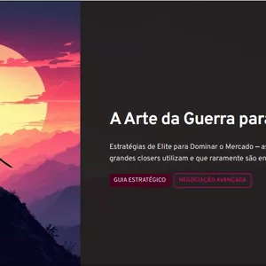 Imagem de capa para o Ebook E-BOOK: A ARTE DA GUERRA PARA VENDEDORES