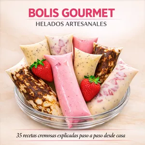 Imagen de portada para Curso online Bolis Gourmet helados artesanales para emprender