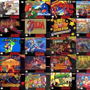 Imagen de portada para Curso online 🎁🔥Mega Pack Retro SNES🔥🎁