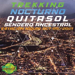 Imagen de portada para Evento presencial TREKKING NOCTURNO A LA CIMA DEL CERRO QUITASOL DEL MUNICIPIO BELLO.