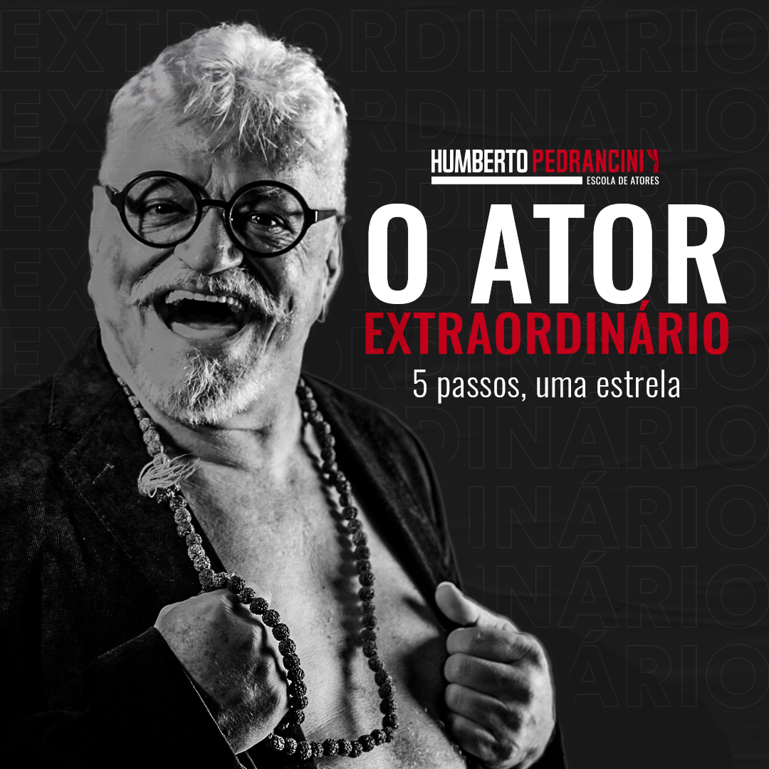 Imagem de O Ator Extraordinário - Humberto Pedrancini Escola de Atores criado por Humberto Pedrancini - Escola de Atores na hotmart