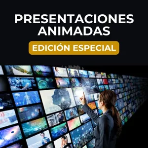 Imagen de portada para Curso online Diapositivas y Infografías Animadas Deluxe