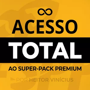 Super-Pack Premium #TOTAL - Heitor do Estúdio Mão