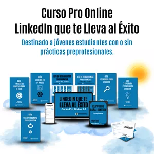 Imagen de portada para Curso online  Linkedin que te Lleva al Éxito (destinado a jóvenes estudiantes con o sin prácticas preprofesionales.)
