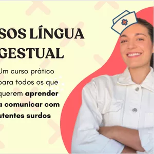 Imagem de capa para o Curso online SOS - Língua Gestual 🚨