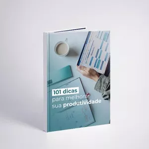 Imagem de capa para o Ebook 101 Dicas para melhorar sua produtividade