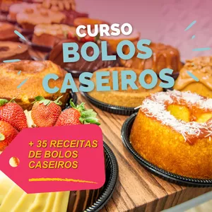 Imagem de capa para o Curso online Curso de Bolos Caseiros