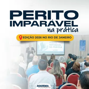 Imagem de capa para o Evento presencial Perito Imparável na Prática - Presencial RJ 2026