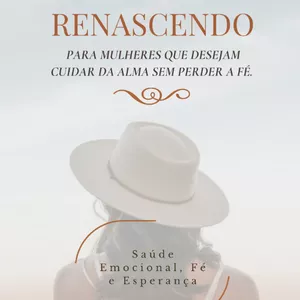 Imagem de capa para o Ebook Acalma, Alma - Renascendo - Saúde Emocional, Fé e Esperança