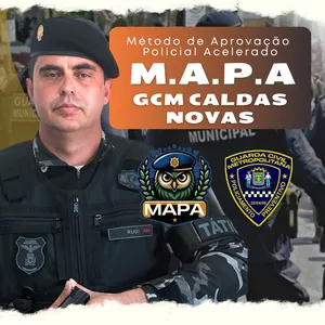 Imagem do curso MAPA GCM CALDAS NOVAS: Método de Aprovação Policial Acelerado na Guarda Municipal de Caldas novas.