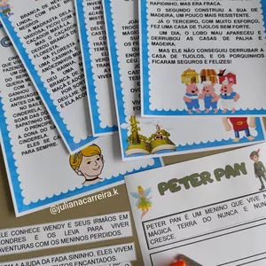 Imagem de capa para o Ebook Histórias Infantis Fatiadas