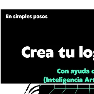 Imagen de portada para Curso online Crea tu logo con IA y en simples pasos. 