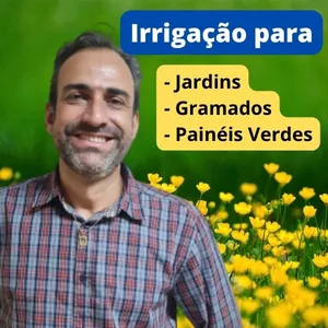 Imagem de capa para o Curso online Irrigação para jardins e gramados