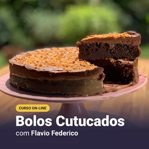 Imagem de capa para o Curso online Bolos Cutucados com Flavio Federico