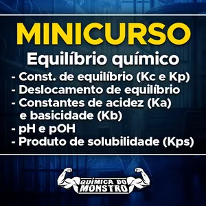 Imagem de capa para o Curso online Minicurso Equilíbrio Químico